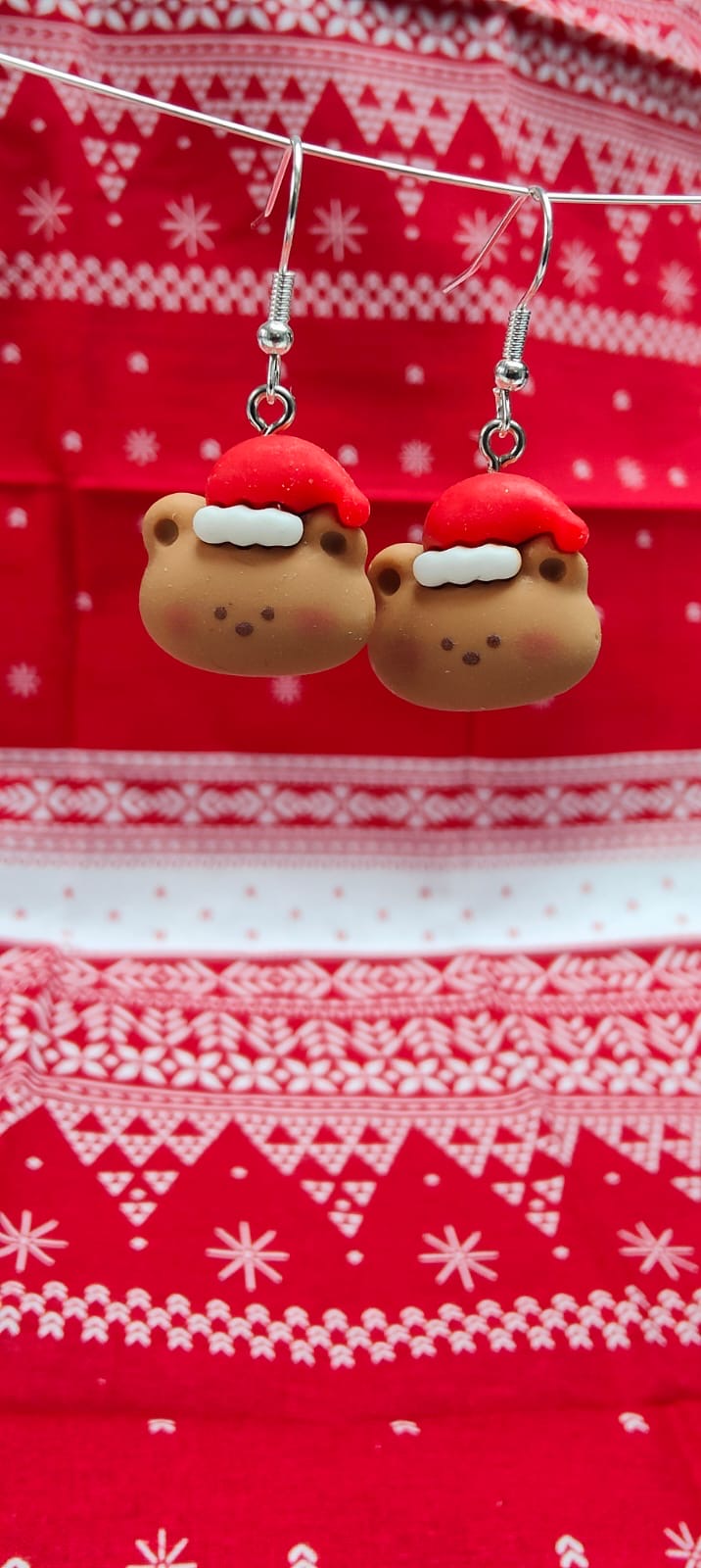 Teddy’s with Santa hats