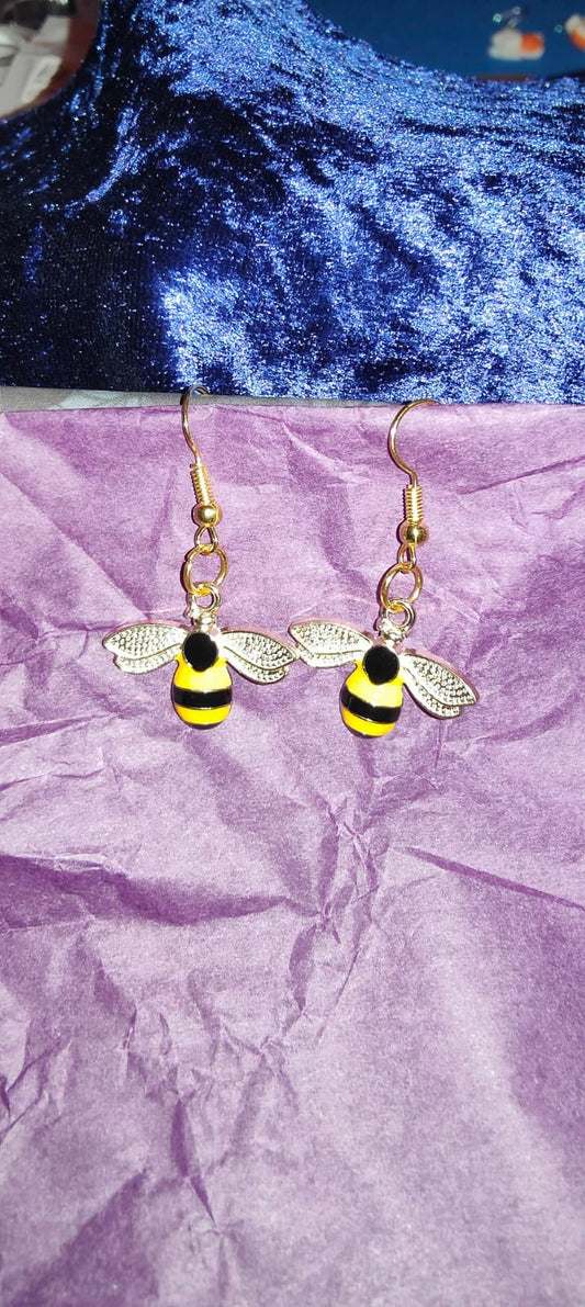 Bee Earrings